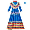 Amazon Más Vendido Comercio Exterior Explosiones Cinco Colores Bandera Nacional Mexicana Español Falda Grande Vestido Traje de Presentación Escénica