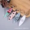 Llavero de plástico colgante de surf llavero de juguete de surf para niños