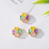 Accesorios Tradicionales para Pulseras DIY Chapados en Oro, Pez Koi y Calabaza de Aleación de Alta Retención de Color, Componentes y Materiales para Joyería con Agujero Pasante de Goteo de Aceite