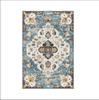 Alfombra para Sala de Estar, Estilo Persa Vintage, Alfombrilla de Noche para Dormitorio, Fácil de Mantener, Alfombra de Área Grande para el Hogar, Sofá, Mesa de Café, Alfombra de Terciopelo de Cristal