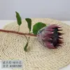 Tela de Seda Artificial de Nuevo Estilo, Flores Decorativas para el Hogar de Estilo Chino y Europeo con Colores Vibrantes, Gama Completa de Colores, Flores Grandes de Terciopelo