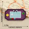 Nuevos y peculiares parches bordados de dibujos animados con lindos diseños de consolas de videojuegos alienígenas, perfectos para decoración DIY y aplicación termoadhesiva; disponible al por mayor