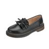 Sapatos Pequenos de Couro Femininos Japoneses jk Sapatos de Uniforme Básico Primavera e Outono Novos Sapatos Simples Britânicos Femininos Tamanho Grande Loafers Fábrica