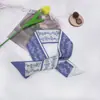 Fita Retrô Francesa Lenço de Seda Longo Estreito Faixa de Cabelo Gravata Rabo de Cavalo Fada Faixa Elegante para Cabeça Variedade de Lenços Venda por Atacado