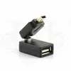 Venta al por mayor de fábrica adaptador USB 2.0 hembra a mini mini5p macho 90 grados 180 grados 270 grados 360 grados giratorio