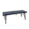 Mesa plegable para acampar al aire libre IGT, mesa de picnic táctica plegable portátil de aleación de aluminio para barbacoa