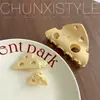 Pinza para el pelo CHEESE CHEESE pinza de pico de pato mini divertida clip para flequillo de dibujos animados lindo clip lateral accesorios para el pelo para mujeres