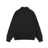Yidao Vintage Otoño 2026 Nueva Colección: Suéter de punto estilo japonés, minimalista, de color sólido, diseño asimétrico con cuello