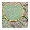 Rama Fría Nuevo Tejido Jacquard de Seda de Dos Colores Satén Microelástico Primavera y Verano Retro Estilo Nacional Vestido Tela Cheongsam
