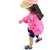 Conjunto de Ropa para Niña: Camiseta de Manga Larga con Estampado de Letras, Sudadera y Shorts Deportivos, Nuevo Estilo Verano 2026, Ropa Infantil de Comercio Exterior, Venta al por Mayor para Edades 3-8