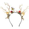 Cross-border New Headwear Natal Crianças Hairband Elk Headwear Bonito Gato Orelhas Cabelo Acessórios Atacado
