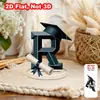 Soporte de exhibición acrílico transfronterizo, manualidades decorativas para la temporada de graduación 2026, regalo para compañeros de clase, maestros y amigos, diseño plano 2D