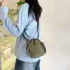 Bolsa Cruzada Casual de Nailon para Mujer Primavera 2026, Bolso de Cubo con Cordón a la Moda, Versátil Bolso para Teléfono para Exteriores