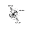 Arete de Titanio F136 con Adaptador Bidireccional Móvil, Adaptador para Hélice de Hueso de Oreja de Titanio G23, Conector para Joyería de Perforación