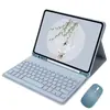 Funda Protectora Adecuada para Tableta iPad Pro M654 Teclado Bluetooth Inalámbrico Magnético Funda de Cuero Air110ª con Ranura para Lápiz