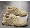 Zapatos de Hombre, Zapatos Casuales de Deslizamiento para Hombre de Nuevo Estilo, Superficie de Cuero, Versátiles, Suela Suave, Antideslizantes, Zapatillas Resistentes al Desgaste, Zapatos de Trabajo Negros