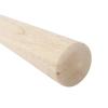 Rodillo de amasar de madera maciza para hacer dumplings, herramienta para hornear, palito de fideos, palito de fideos de madera de caucho comercial