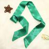Bufandas Largas de Seda, Gomas para el Cabello de Seda Sintética, Chalecos Estilo Cadena de Satén, Pañuelos para el Cuello, Pañuelos para la Cabeza, Venta al por Mayor Transfronteriza de Bufandas Largas de Seda