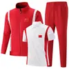 Conjunto Deportivo de Tres Piezas Estilo Chino para Primavera y Otoño para Hombre Cardigan Casual de Manga Corta con Solapa Suéter de Cuello Vertical Traje de Pantalones para Mujer