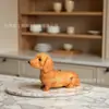 Boneco de Pelúcia Dachshund para Cura Emocional Nova Transfronteiriça Sob Demanda Enfeites de Mobiliário
