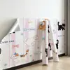 Papel pintado autoadhesivo lindo de dibujos animados, pegatinas de pared impermeables, papel pintado para el hogar, pegatinas decorativas para pared de fondo de habitación infantil, dormitorio