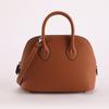 2024 Nova Bolsa Moda All-match Mini Shell Bag Nicho High-end Bowling Bag Portátil Crossbody Bag