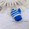 Estilo coreano diy acessórios de vestuário luvas de vestuário de lã decorativa pequenas luvas acessórios de vestuário infantil flores artesanais