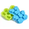 [Nueve me gusta] charola de hielo con forma de oso molde para hornear pastel Bandeja de hielo molde de silicona para chocolate