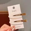Novo acessório de cabelo fofo estilo japonês, presilha de cabelo acrílica sem costura, grampo de cabelo para cabeleireiro e maquiagem, presilha lateral para franja, presilha jacaré, enfeite de cabelo