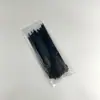 4x200 Lazos de Nylon de Colores Autocerrantes Estándar Nacional 3.6mm de Ancho 20cm Correas Rojas, Amarillas, Azules y Verdes