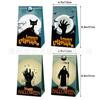 Saco de doces de Halloween da Amazon transfronteiriça, presente de festa de aniversário, pipoca decorativa