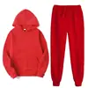 Sudadera con capucha Conjunto de sudaderas Sudadera informal holgada Pantalones deportivos Versátil Conjunto de dos piezas Sudadera con capucha y pantalones
