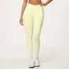 Outono Inverno Sensação Nude Justas Calças Longas Esportivas Respiráveis Alta Elasticidade Cintura Alta Levanta Bumbum Controle de Barriga Corrida Fitness Yoga Calças Longas 2588