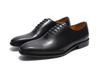 Sapatos de couro de alta qualidade masculinos couro de vaca cinza marrom couro de peça única feitos à mão sapatos masculinos sapatos sociais masculinos para casamento banquete negócios