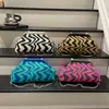 Bolso de Diseño de Nicho con Bloques de Color para Mujer 2026 Primavera/Verano Nuevo Bolso de Cadena Tejido Versátil Bolso de Hombro Cruzado