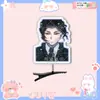 Cazador de Demonios Nezuko Kamado Tanjiro Pasador de Primavera 3D Accesorio para el Cabello Tocado Mercancía de Celebridad Materiales Personalizados
