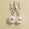 Pinduoduo suministro pendientes de moda de perlas de imitación/joyería para orejas fabricantes venta al por mayor pendientes de temperamento coreano mujeres