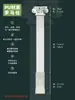 Columna romana línea PU imitación francesa columna acabado yeso columna cuadrada europea capitel fondo de pared de puerta decoración de arco