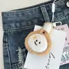 Explosión Roja de Internet Dibujo Animado Bádminton Tenis Muñeco de Peluche Llavero Lindo Novia Estudiante Mochila Colgante Decorativo