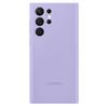 Para Samsung Original S22Ultra Funda de Silicona Líquida para Teléfono Móvil S22 Funda Protectora de Borde Completo S22 Trasera de Color Sólido