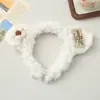 Nueva Diadema de Felpa de Dibujos Animados, Para Tomar Fotos de Niña en Parque de Atracciones, Pasador Lindo, Pinza Dulce para el Cabello, Diadema para Maquillaje y Lavado de Cara