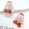 Accesorios de Resina al por Mayor Materiales Hechos a Mano DIY Flores para Zapatos Sombreros Pegamento en Crema Papelería Parches Purpurina Fina Papá Noel