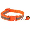 Collar Reflectante para Mascotas Transfronterizo Collar para Gato Perro Collar con Cascabel Collar Luminoso para Mascotas Venta al por Mayor