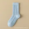 Calcetines de Lana para Mujer para Invierno, Caña Larga, Forro Polar, Engrosados, Calientes Calcetines de Maternidad, Caña Media, Calcetines Gruesos de Cachemira Holgados para Mujer, Zhuji