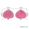 2 piezas de hojas y pétalos molde de silicona con clip para pastel, molde de azúcar, juego de combinación opcional multiestilo