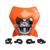 Ensamblaje de Faro para Motocicleta Todoterreno Adecuado para Ktm Exc125-450 Luz LED con 5 Perlas de Luz para Iluminación del Faro