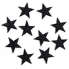 Parche de Planchar Estrella de Cinco Puntas Bordado Pegatinas de Tela Decoraciones para Ropa Pantalones Pegatinas Bordadas para Computadora Accesorios de Ropa