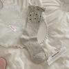Calcetines de Lunares para Mujer Verano Finos de Media Caña Calcetines de Boca de Burbuja Oreja Lateral Acanalados Estilo Japonés Estilo Ballet Calcetines Niñas