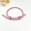 Pulseira de Corda de Aço Ajustável 3.0mm Casal Estudante Colorida Corda de Mão DIY Acessórios de Joalheria Corda de Mão Atacado