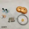 Tendedero de Balcón de un Solo Poste con Manivela, Juego Completo de Accesorios, Manivela Manual, Cable de Acero, Adaptador de Esquina, Juego de Polea Fija